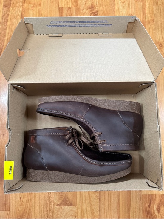 Clarks Other - NWOT Clark’s Shacre Men's Brown Leather Lace-Up Casual Shoes (Wallaby)